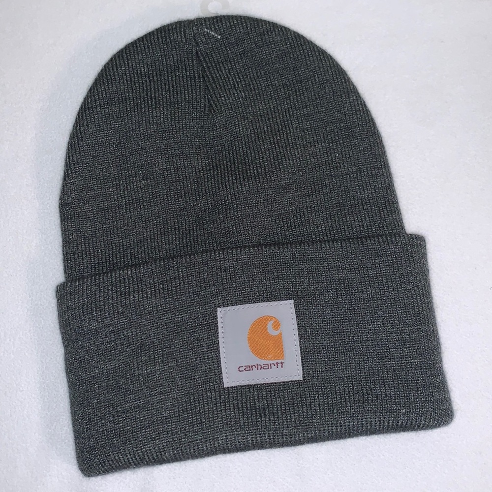 CARHARTT BRAND NEW UNISEX DARK GREY KNIT BEANIE